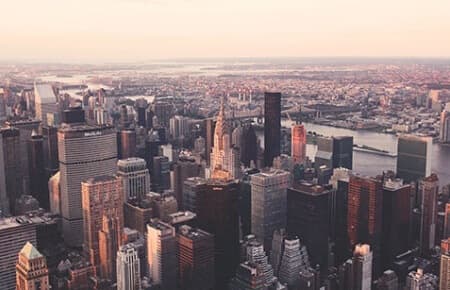 Metropolitan Skyline Architecture Landscape